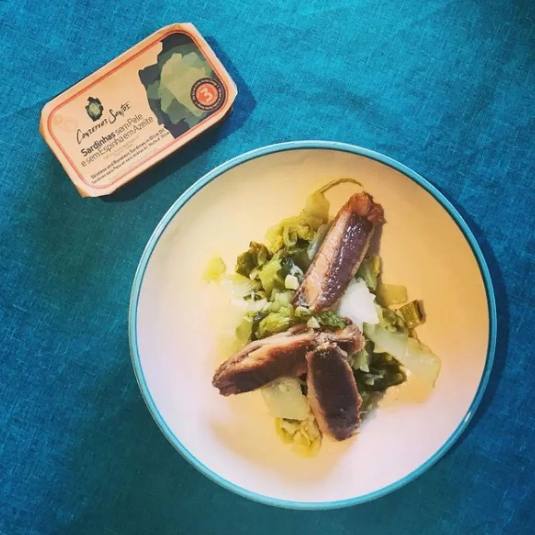Conservas Santos Skinless and Boneless Sardines in Olive Oil