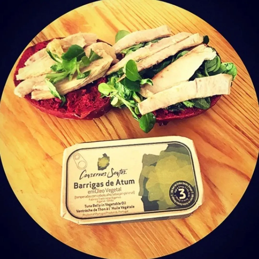 Conservas Santos Tuna Belly in Vegetable Oil
