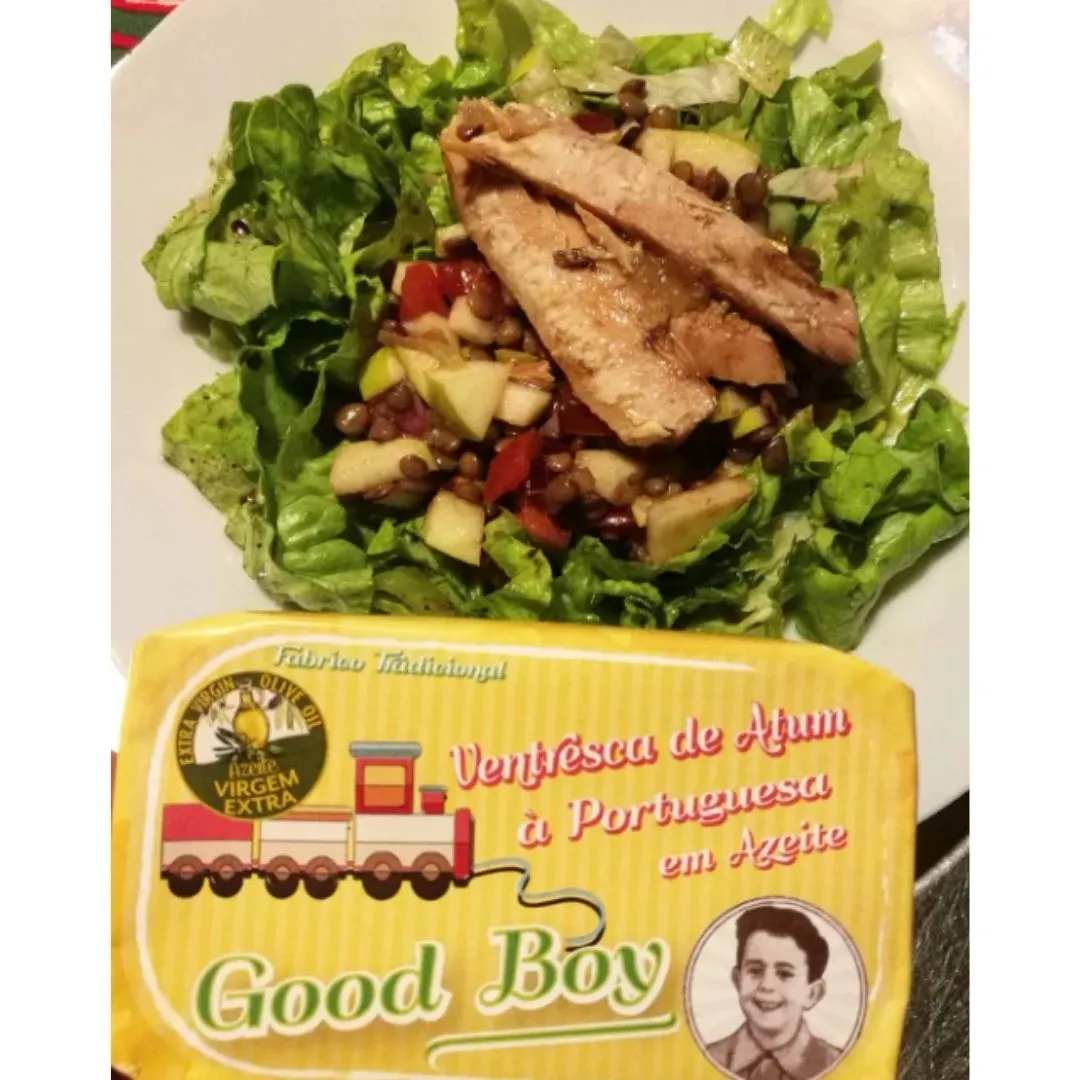 Good Boy Portuguese Tuna Ventresca (Tuna Belly) in Extra Virgin Olive Oil