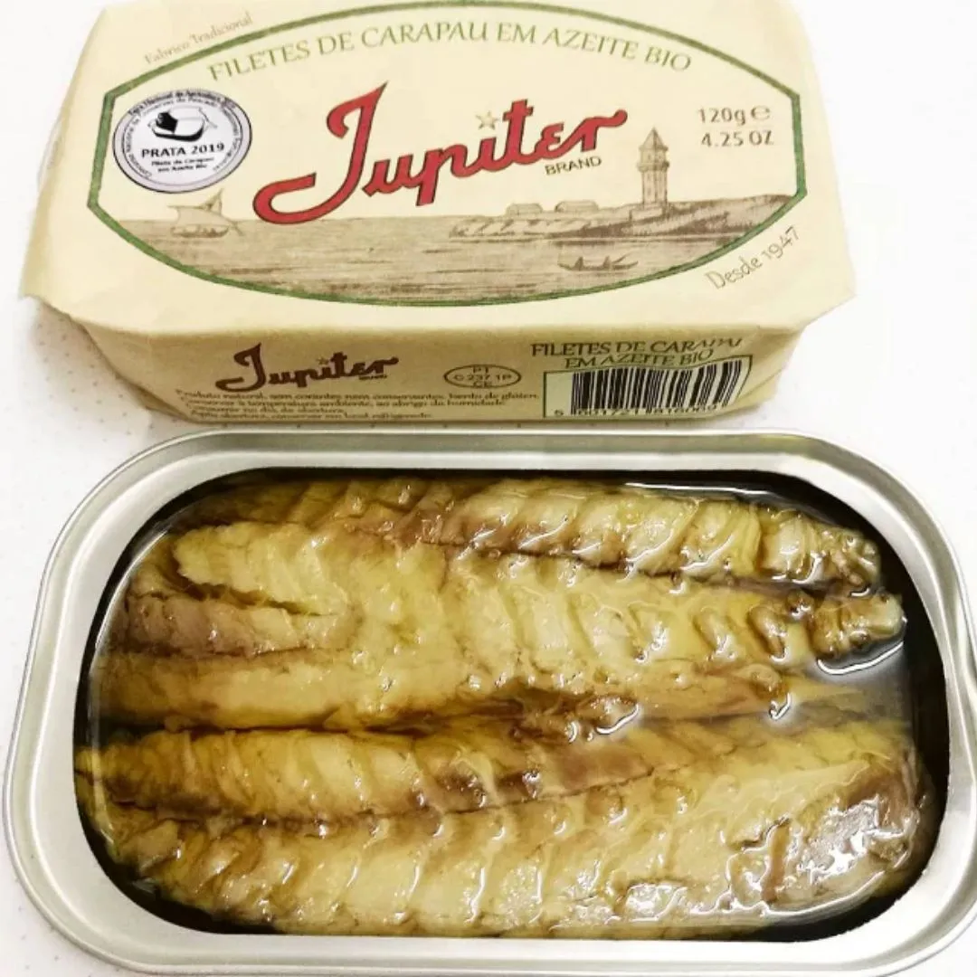 Jupiter Horse Mackerel Fillets in Organic Olive Oil