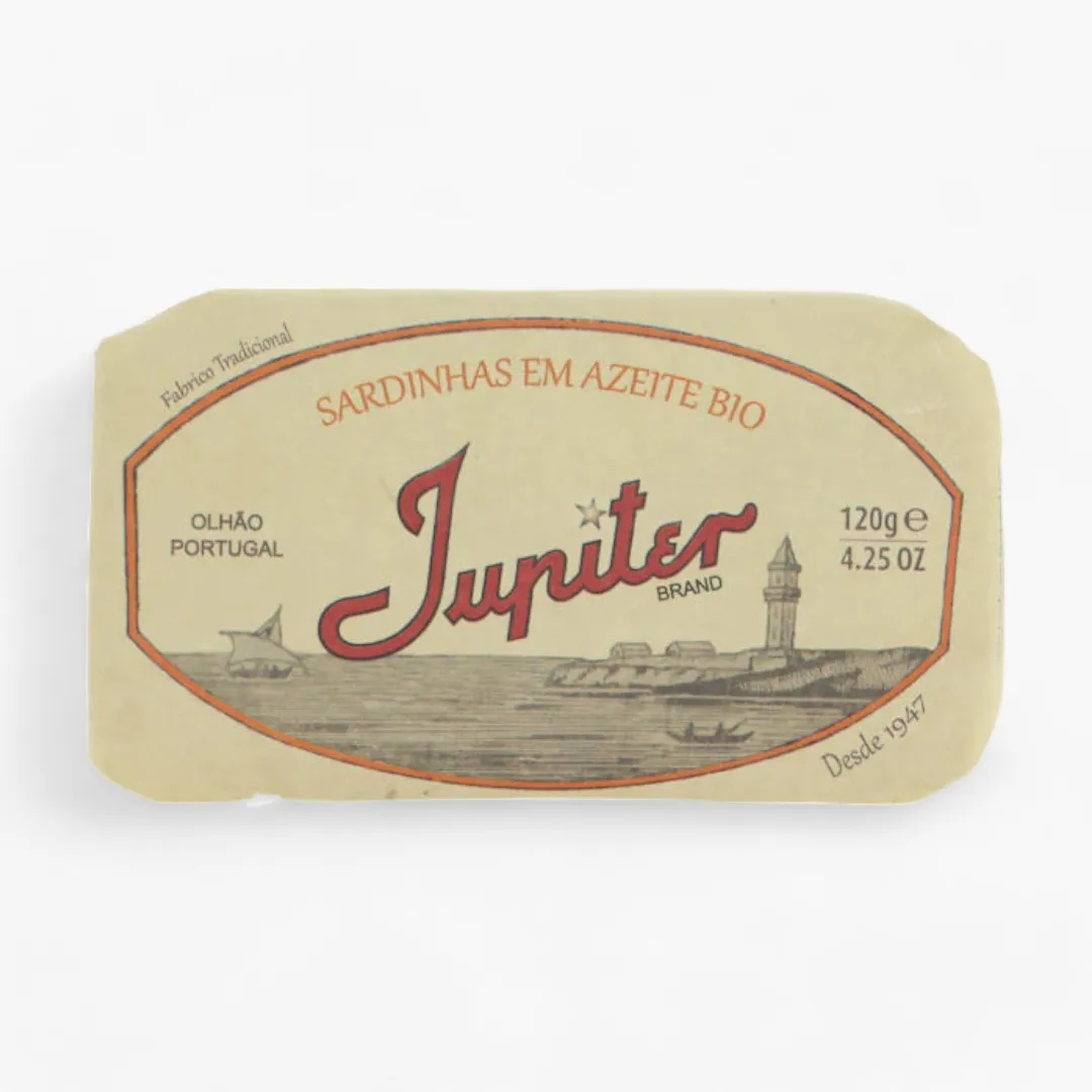 Jupiter Sardines in Organic Olive Oil
