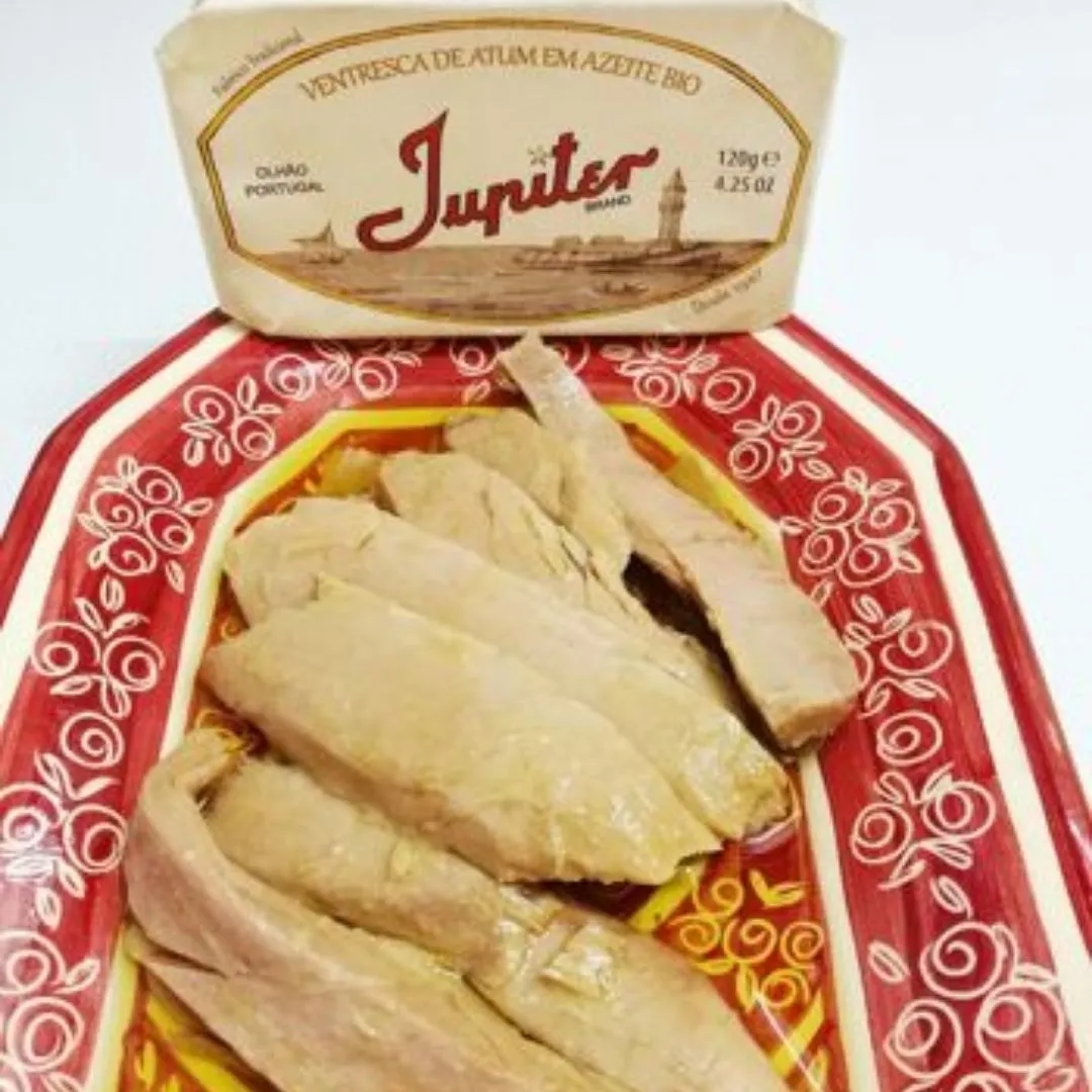 Jupiter Tuna Ventresca (Tuna Belly) in Organic Olive Oil