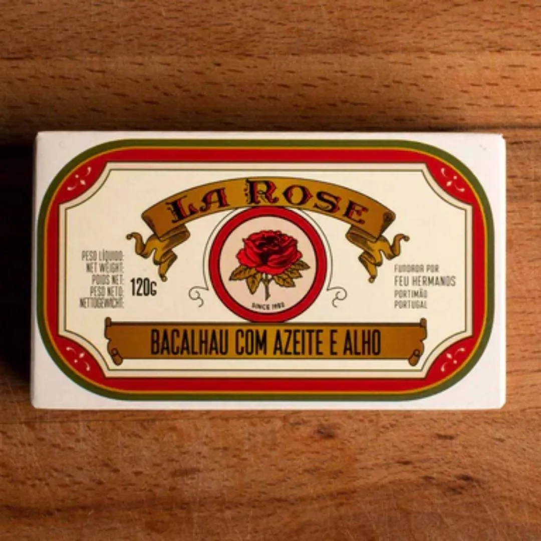 La Rose Codfish with Olive Oil and Garlic