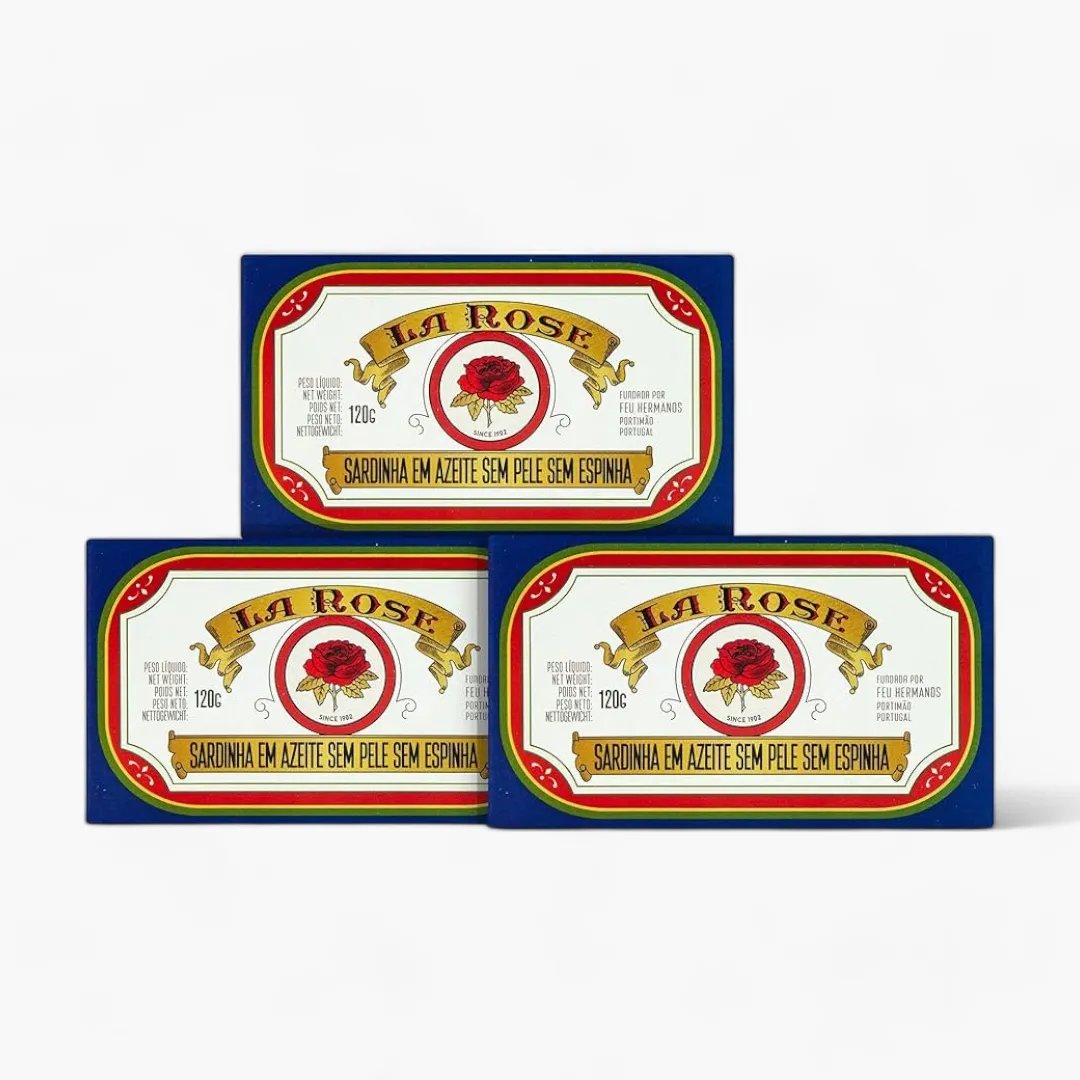 La Rose Skinless and Boneless Sardines in Olive Oil
