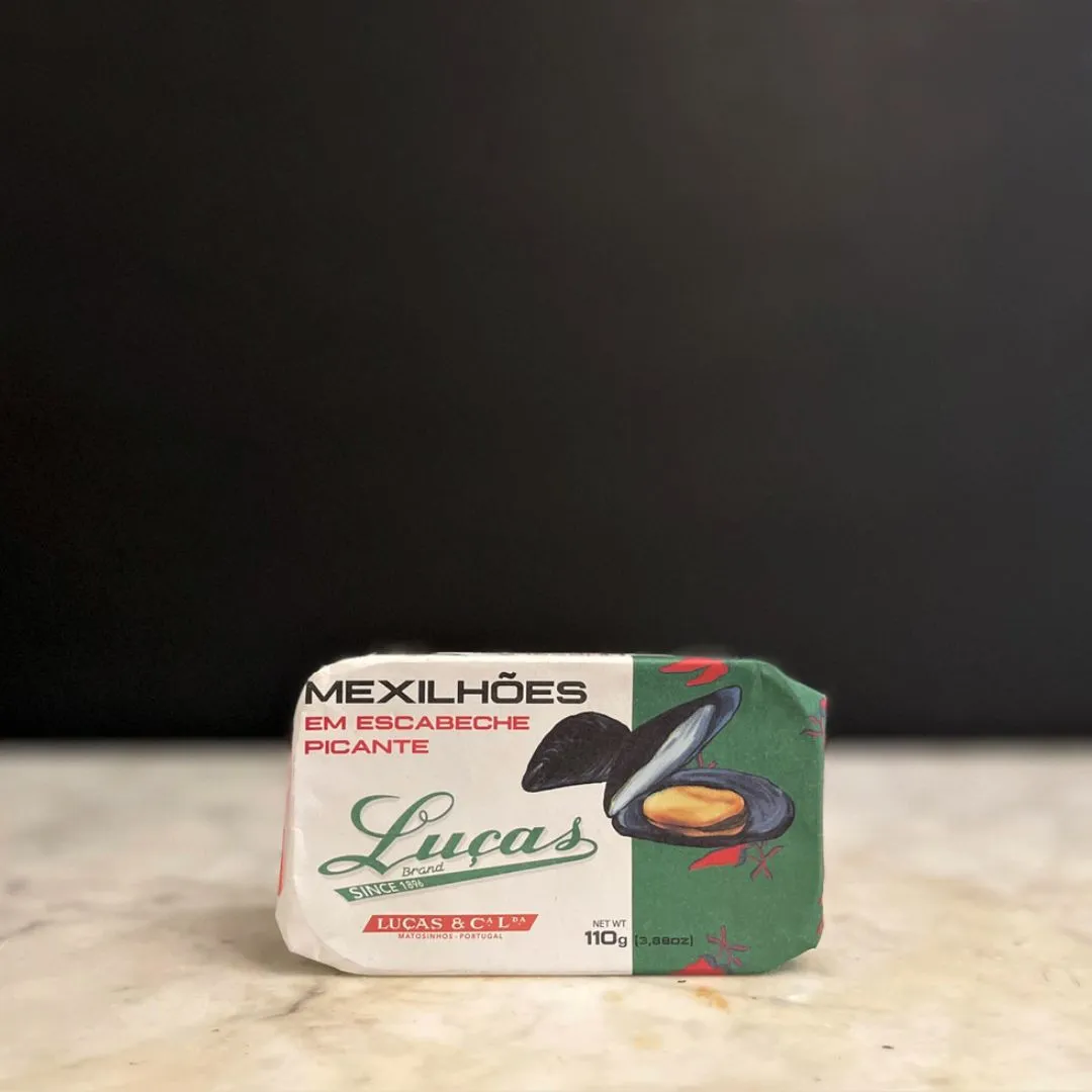 Luças Mussels in Spiced Pickled Sauce