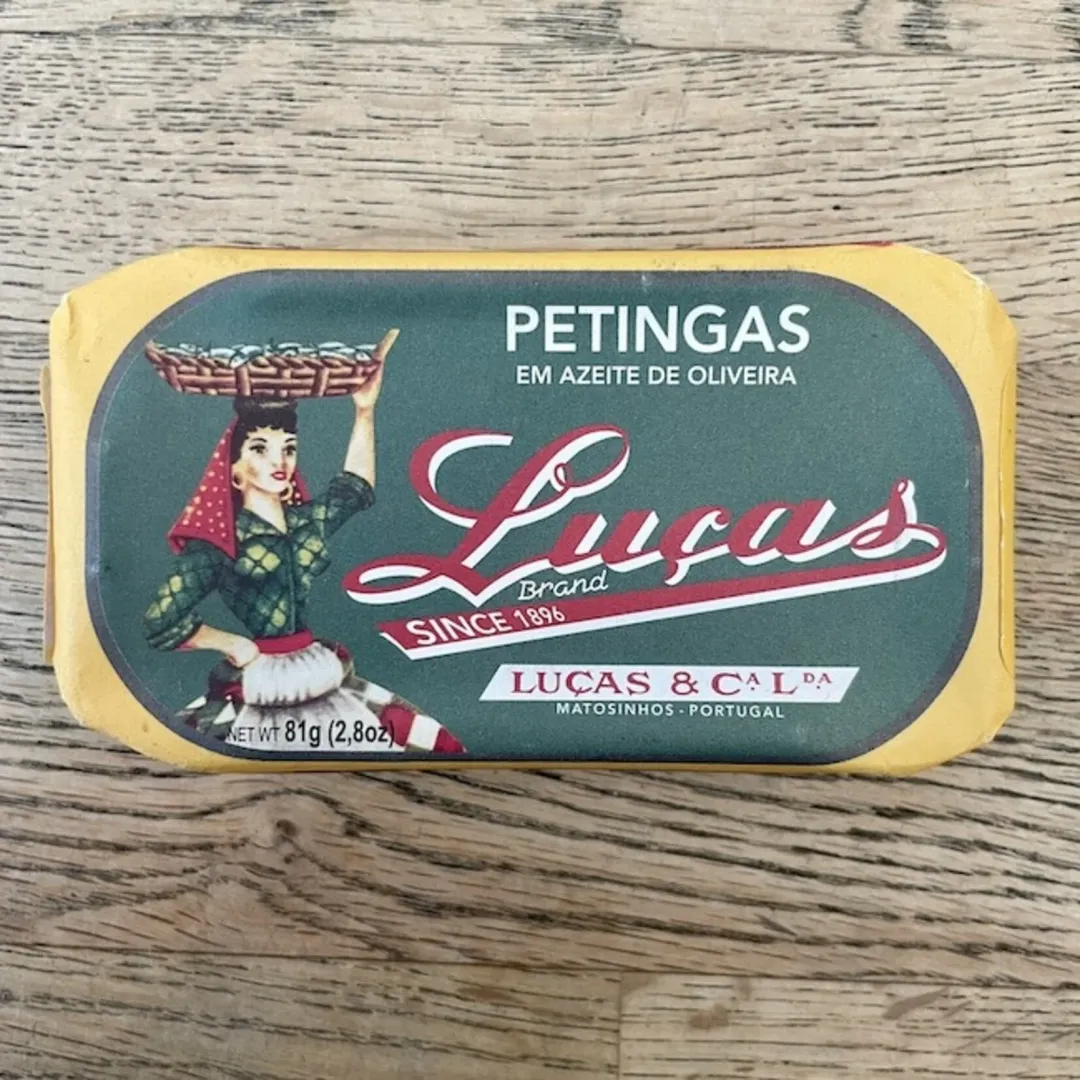 Luças Petingas in Olive Oil