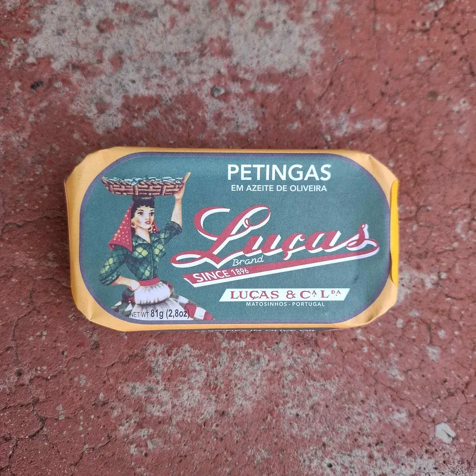 Luças Petingas in Olive Oil