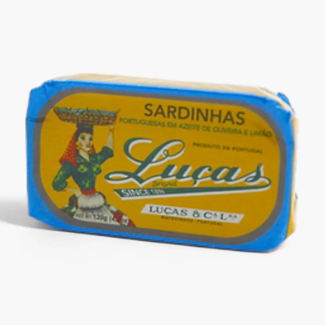 Luças Sardines in Olive Oil and Lemon