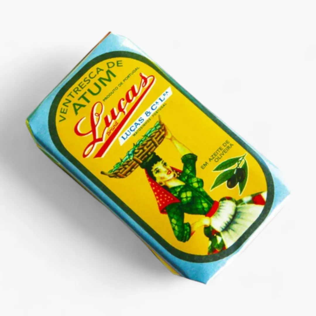 Luças Tuna Ventresca (Tuna Belly) Fillets in Olive Oil