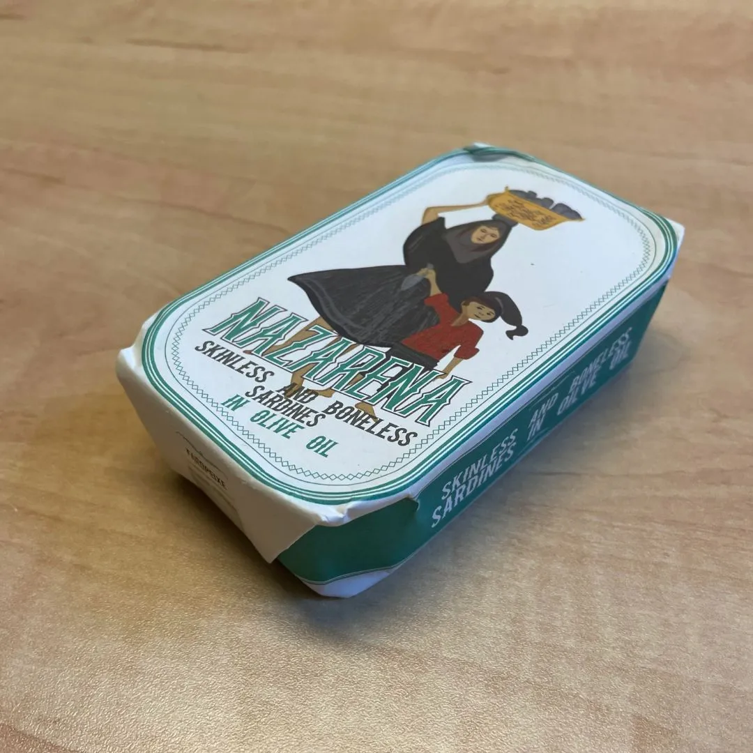 Nazarena Boneless and Skinless Sardines in Olive Oil-120gr