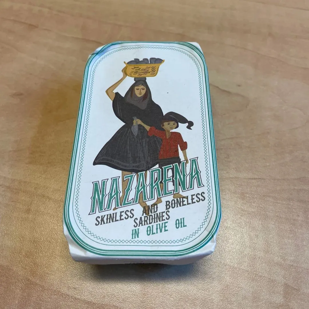 Nazarena Boneless and Skinless Sardines in Olive Oil-120gr
