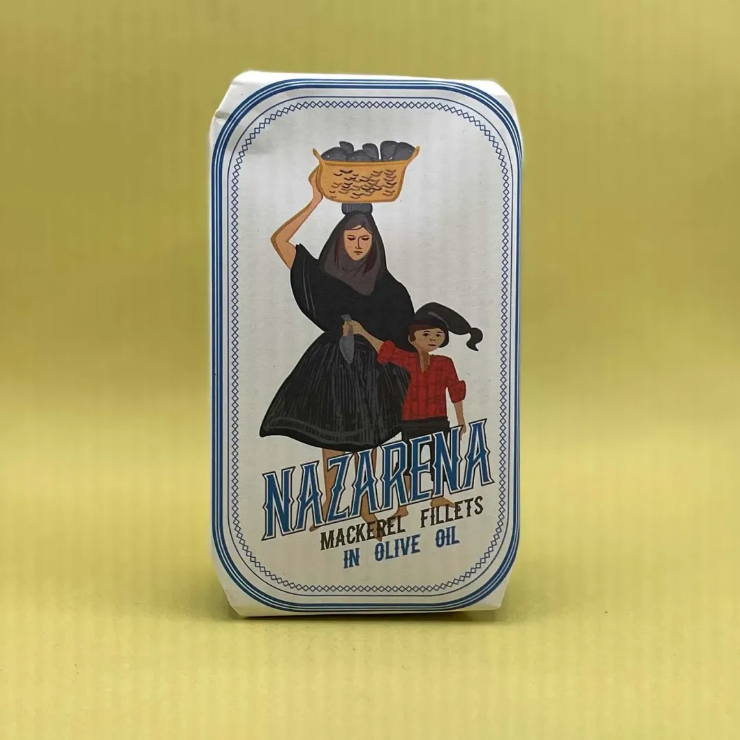 Nazarena Mackerel Fillets in Olive Oil-120gr