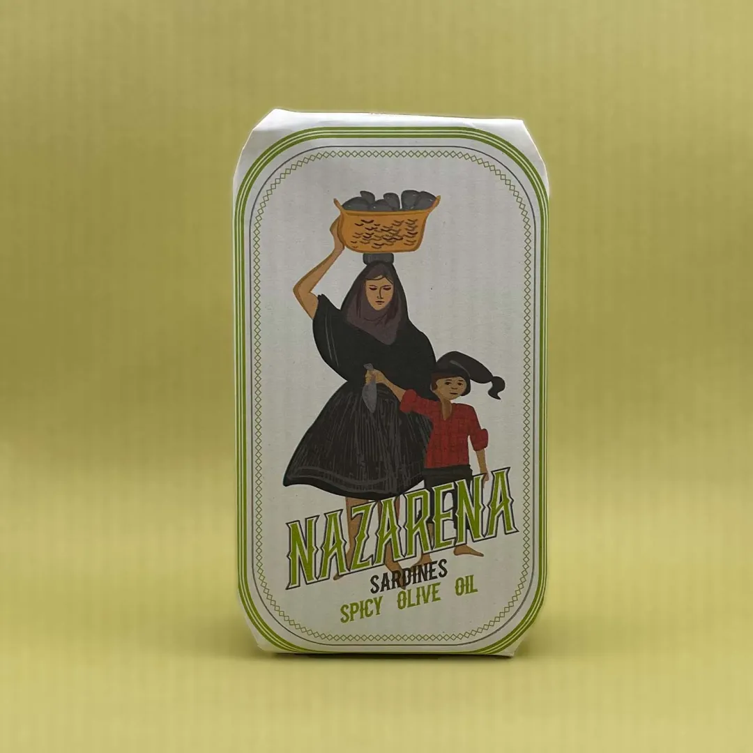 Nazarena Sardines in Spicy Olive Oil-120gr