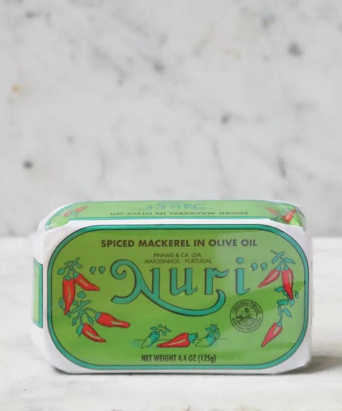 Nuri Spiced Mackerel in Olive Oil