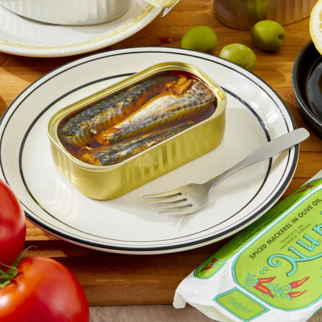 Nuri Spiced Mackerel in Olive Oil