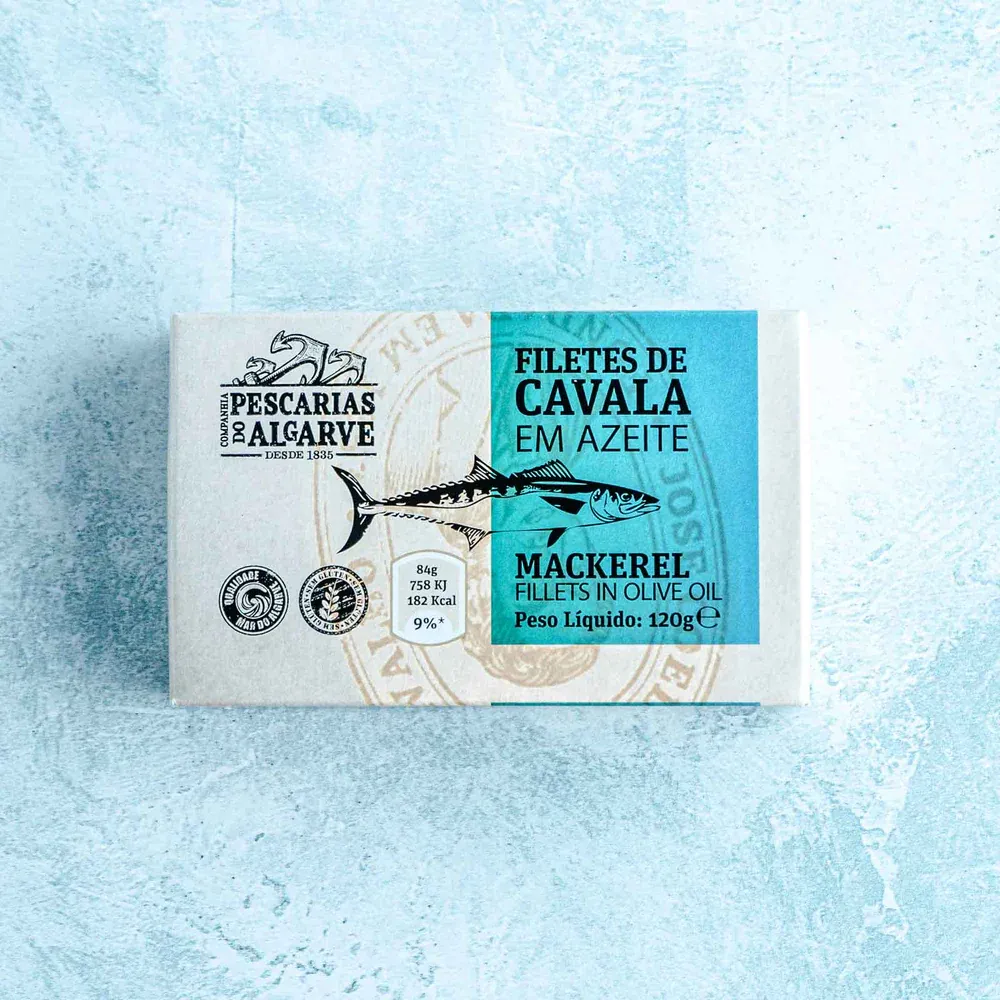 Pescarias Do Algarve Mackerel Fillets in Olive Oil