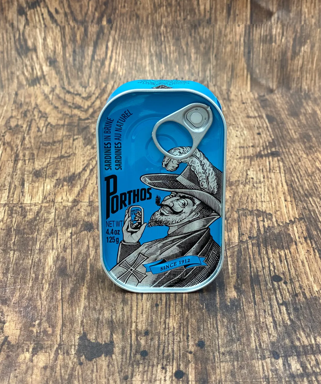 Porthos Sardines in Brine-125gr