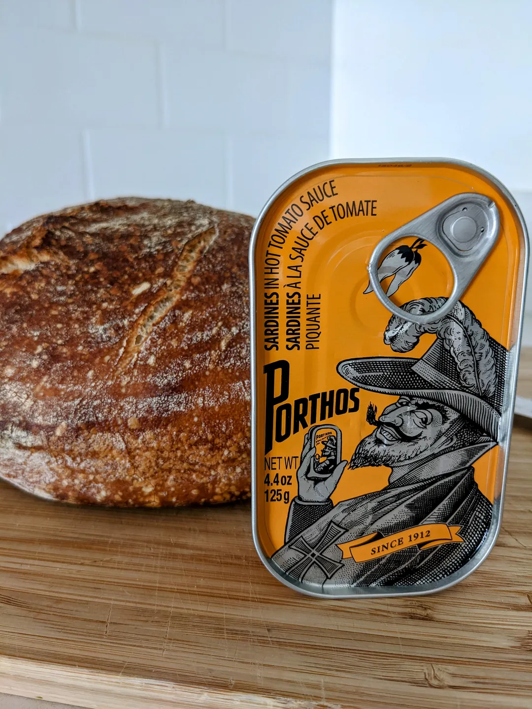 Porthos Sardines in Hot Tomato Sauce-125gr