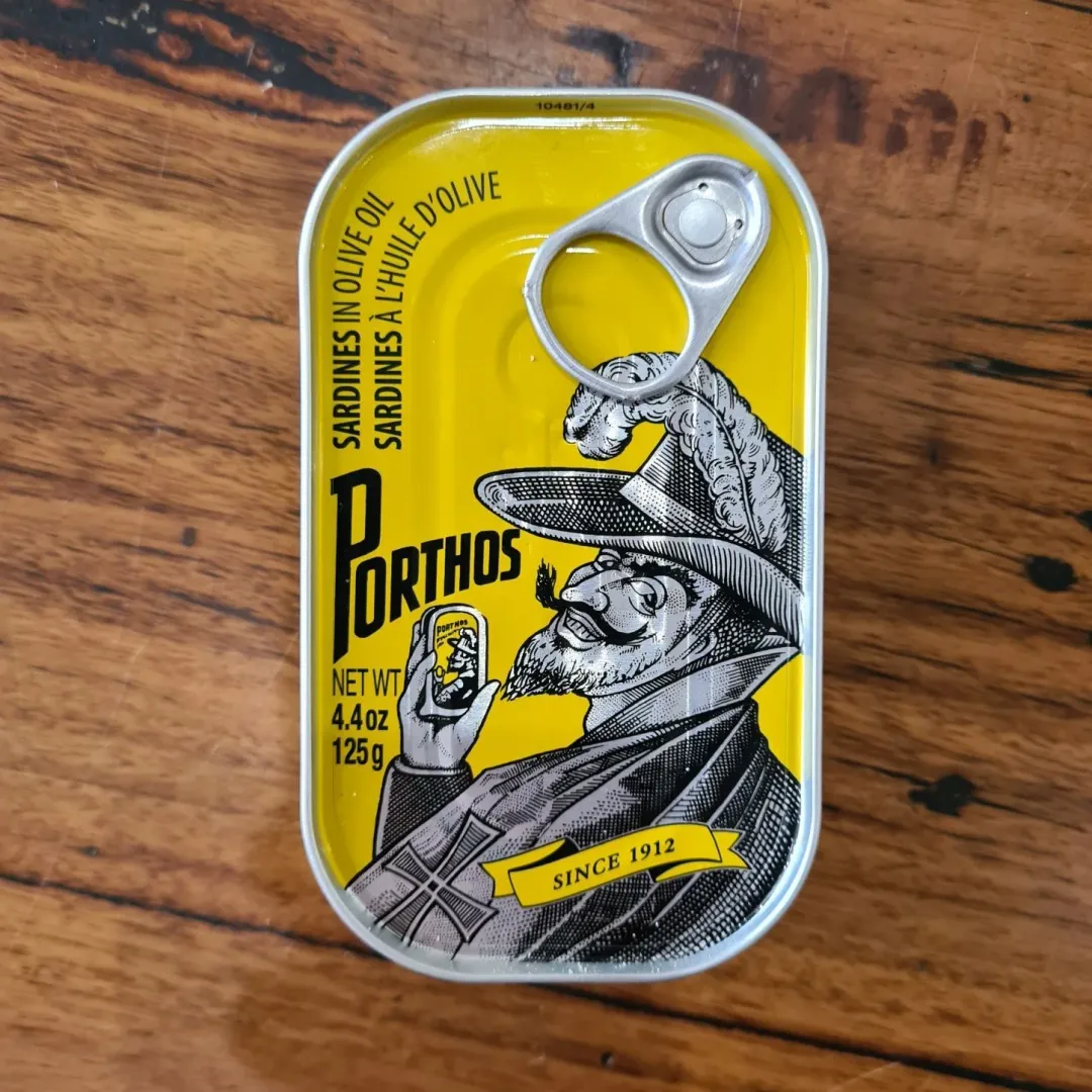Porthos Sardines in Olive Oil-125gr