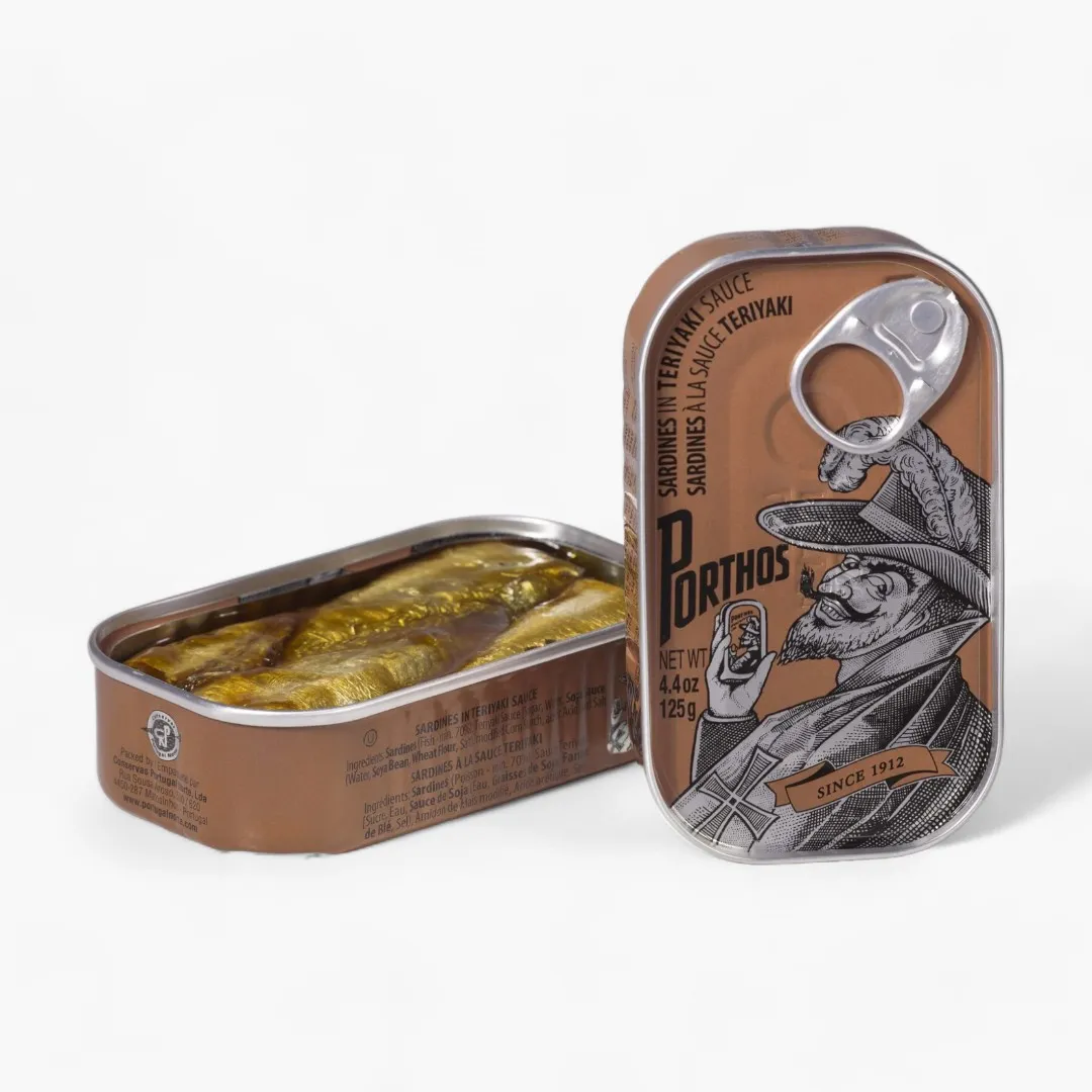 Porthos Sardines in Teriyaki Sauce-125gr