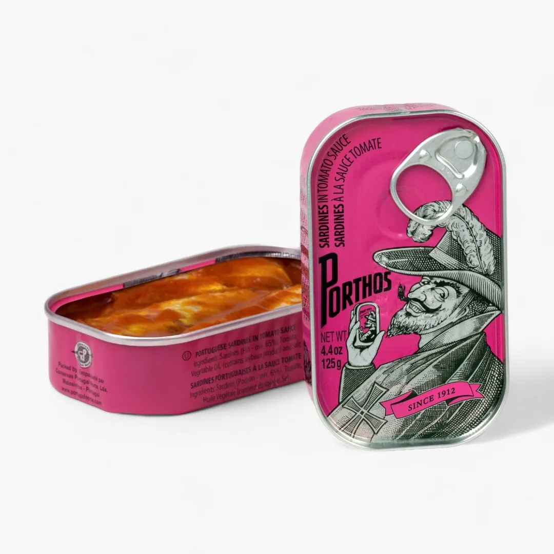 Porthos Sardines in Tomato Sauce-125gr