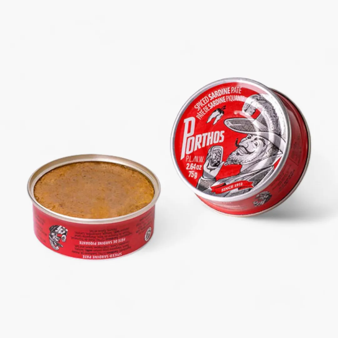 Porthos Spiced Sardine Paté-75gr