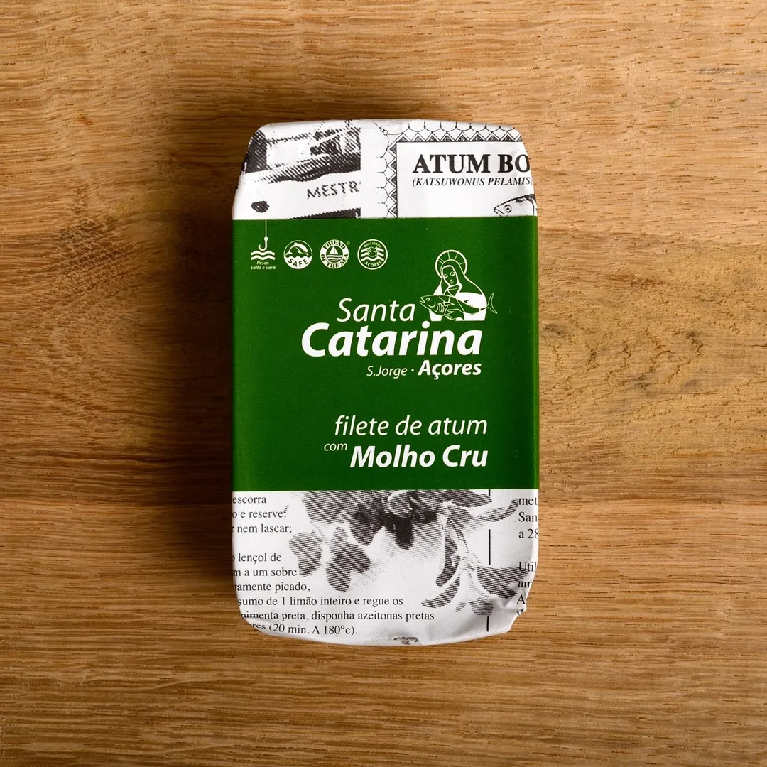 Santa Catarina Gourmet Tuna Fillets in Molho Cru