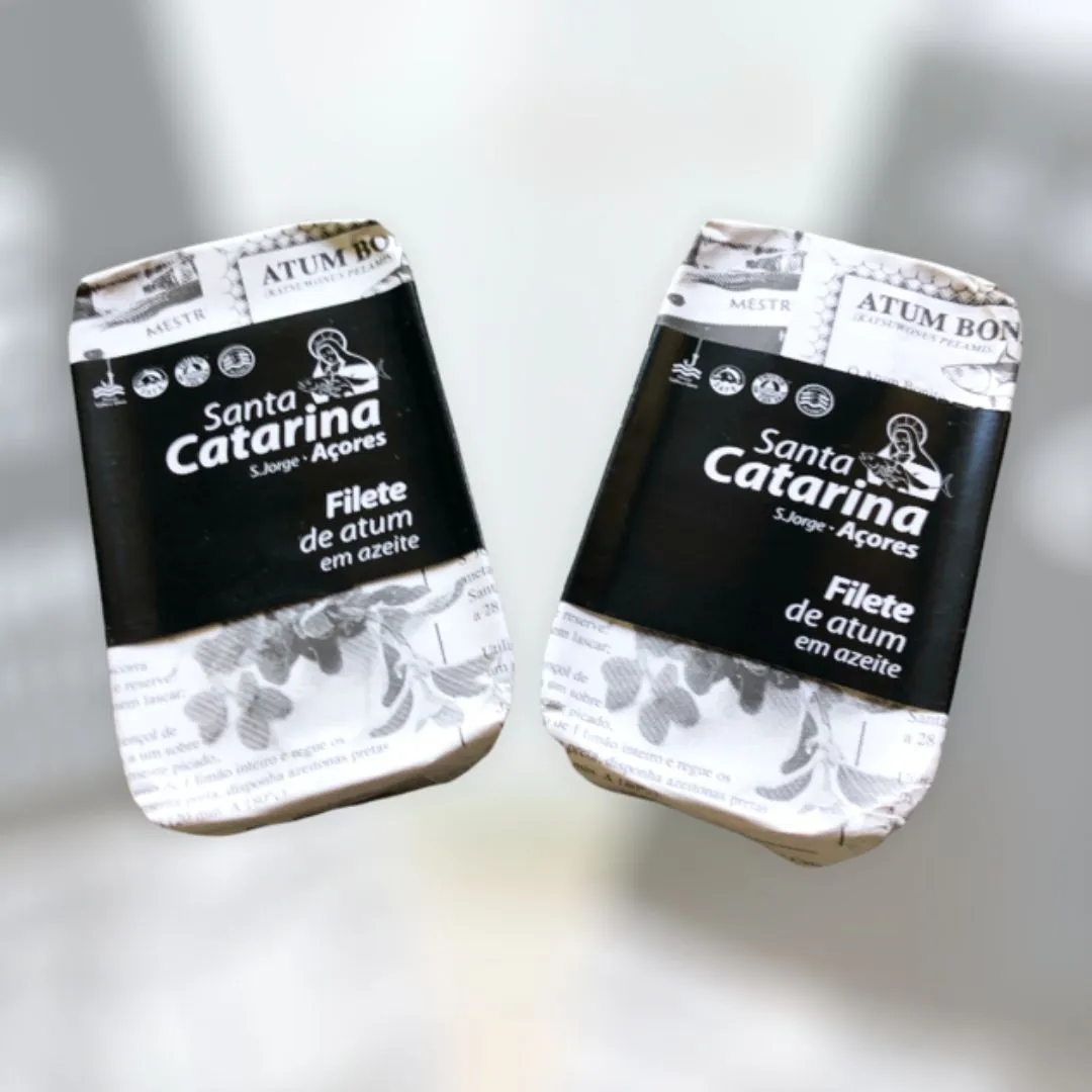 Santa Catarina Gourmet Tuna Fillets in Olive Oil-120gr