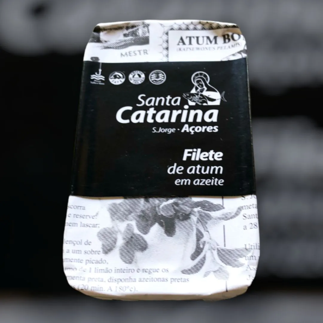 Santa Catarina Gourmet Tuna Fillets in Olive Oil-120gr