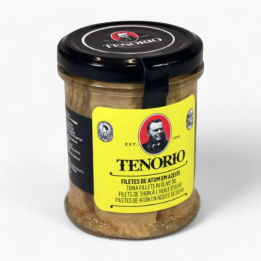 Tenorio Tuna Fillets in Olive Oil Jar-200gr