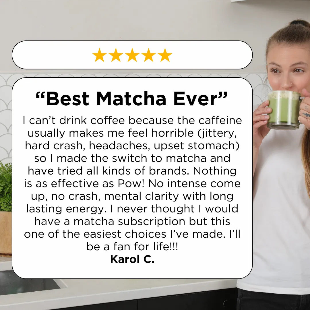 Wonder Matcha — Functional Matcha w Mushrooms & Adaptogens (Unsweetened)
