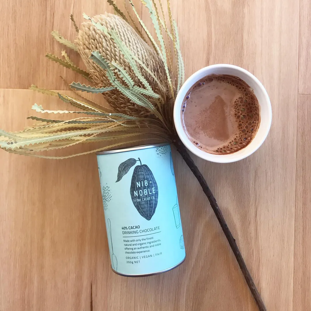 Organic Drinking Chocolate 40% Cacao 200g, Mild Blend