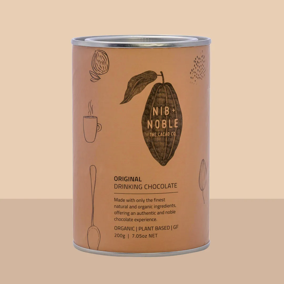 Organic Drinking Chocolate 46% Cacao 200g, Original