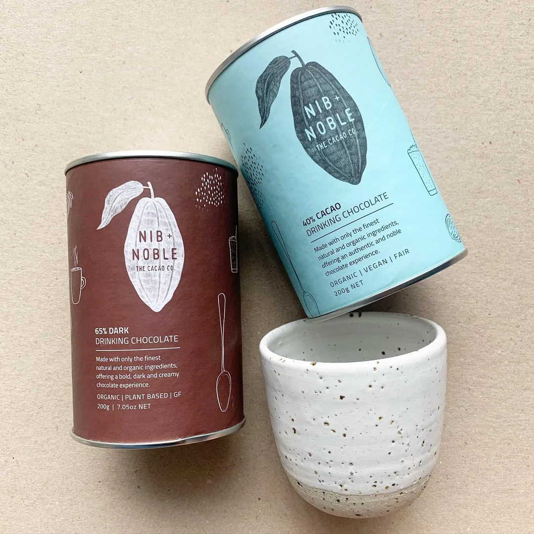 Organic Drinking Chocolate 40% Cacao 200g, Mild Blend