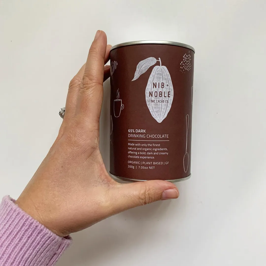 Organic Dark Drinking Chocolate 65% Cacao 200g