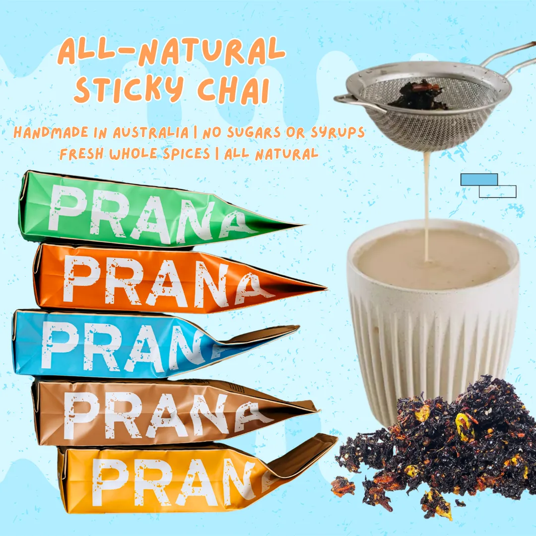 Turmeric Masala Chai 250g, Golden Sticky Chai Blend
