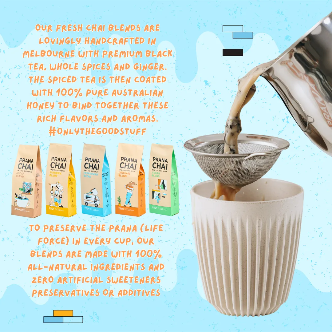 Vegan Masala Chai 250g, Agave Sticky Chai Blend