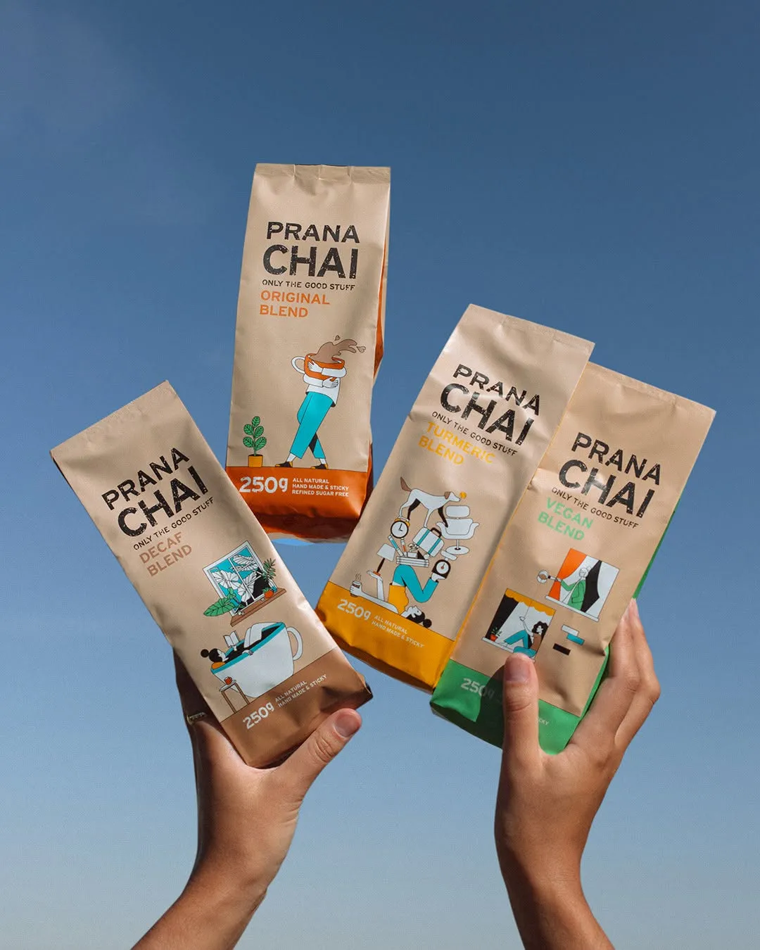 Turmeric Masala Chai 250g, Golden Sticky Chai Blend