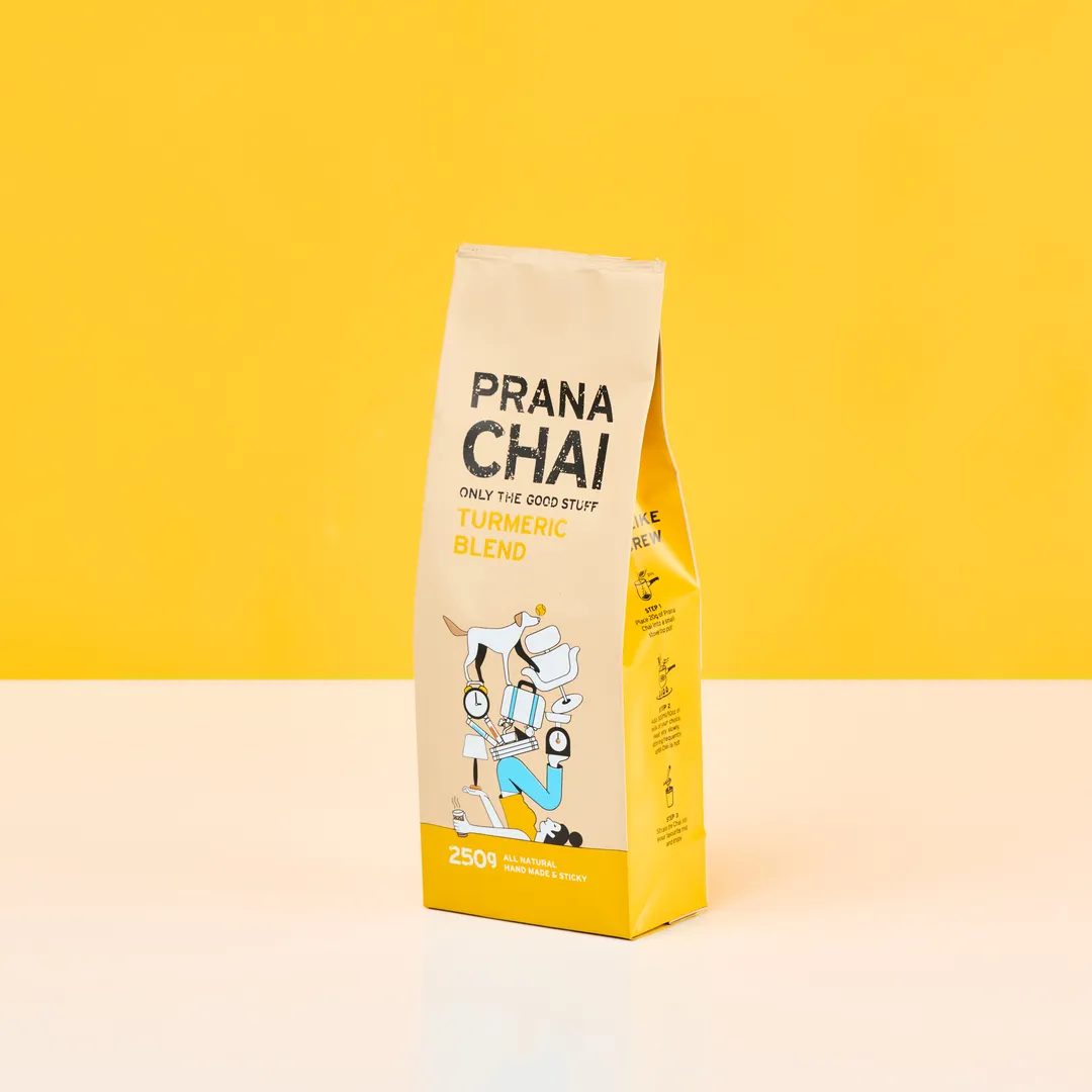 Turmeric Masala Chai 250g, Golden Sticky Chai Blend