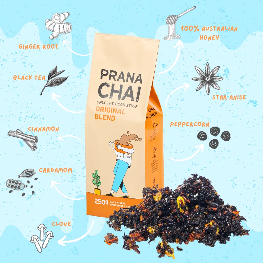 Masala Chai 250g, Original Sticky Chai Blend