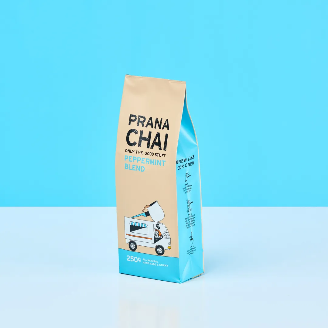 Peppermint Masala Chai 250g, Mint Sticky Chai Blend