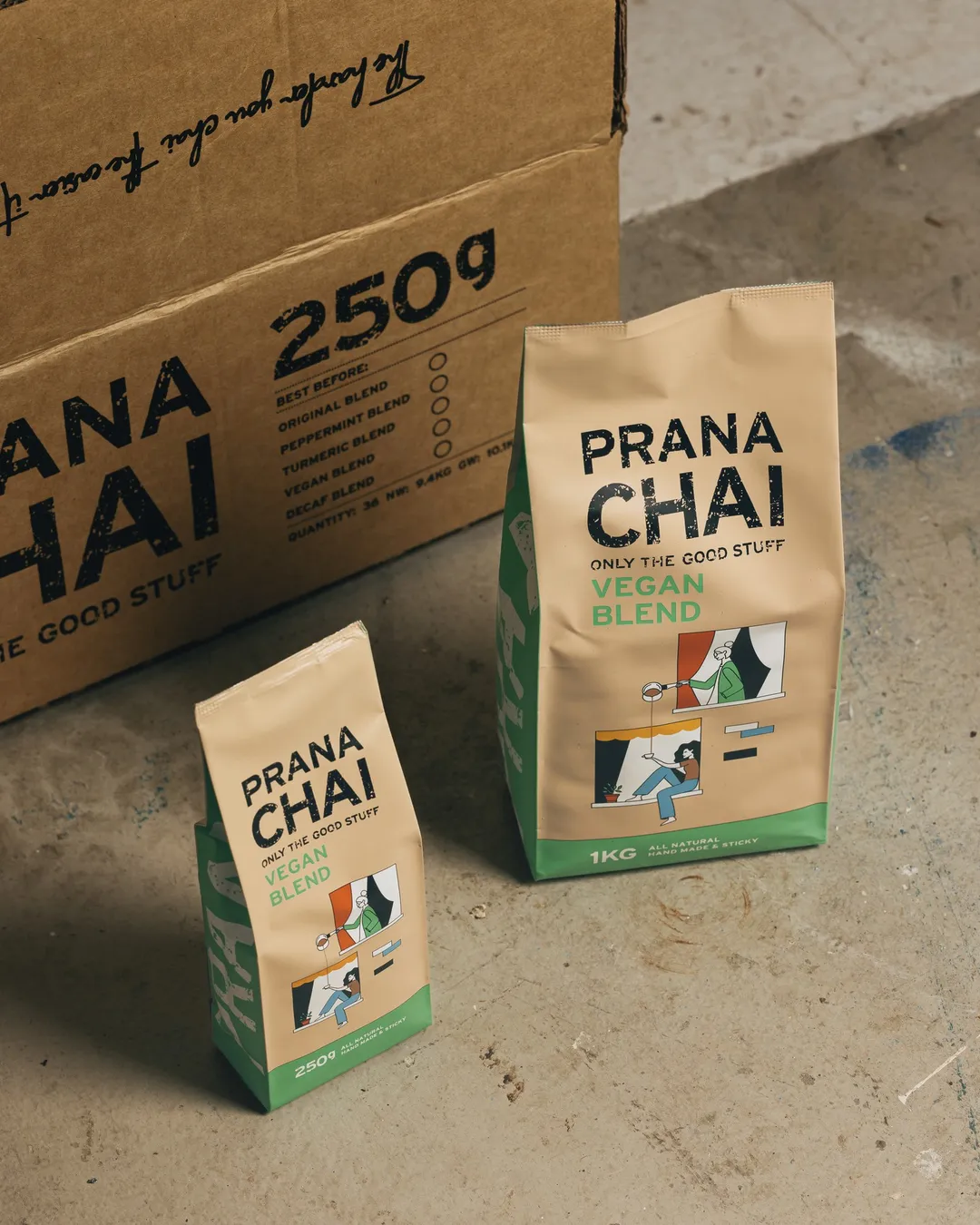 Vegan Masala Chai 250g, Agave Sticky Chai Blend