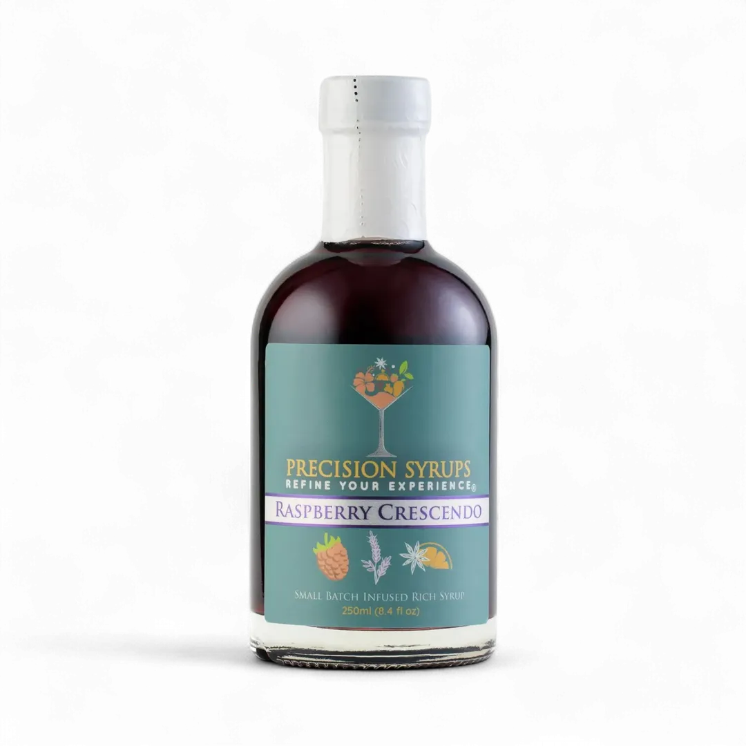 Raspberry Crescendo Syrup-WS Case of 6