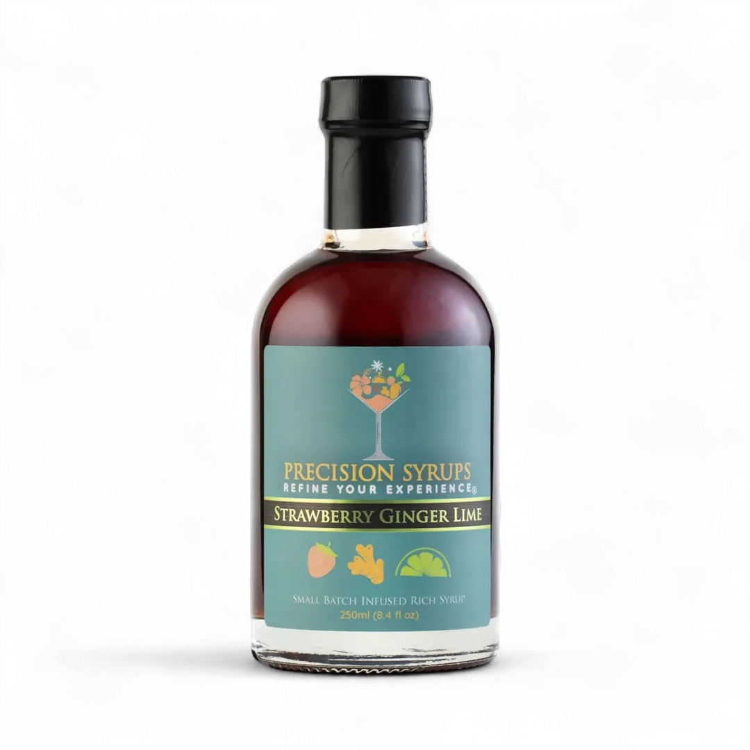 Strawberry Ginger Lime Syrup-WS Case of 6