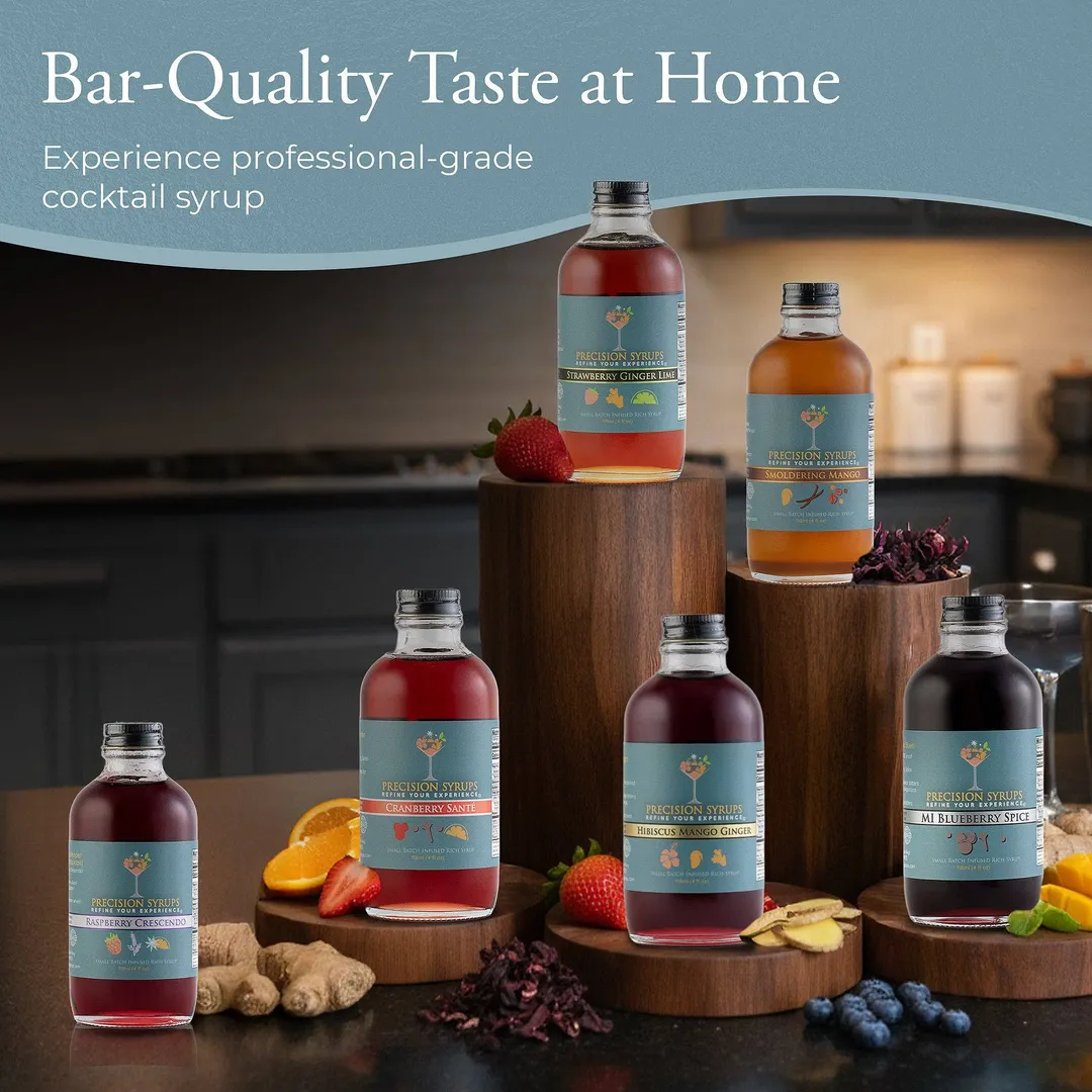 MI Blueberry Spice Syrup-WS Case of 6