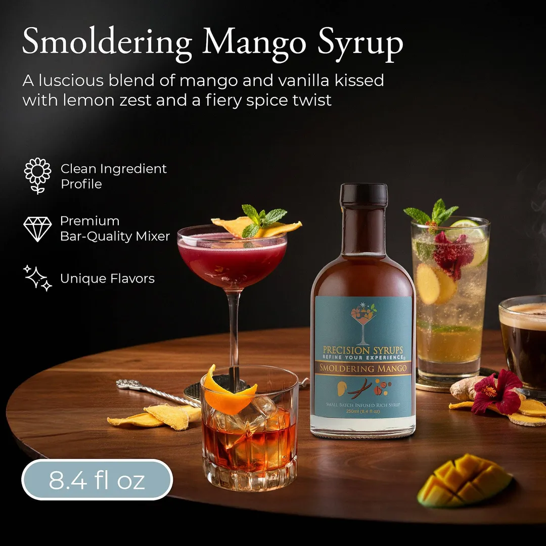 Smoldering Mango Syrup-WS Case of 6