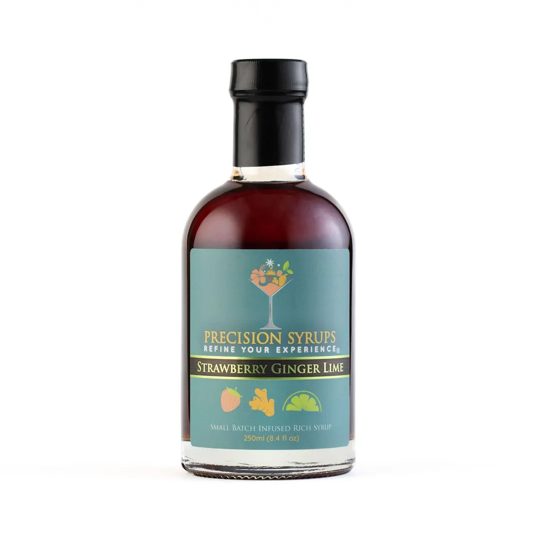Strawberry Ginger Lime Syrup-WS Case of 6 variant