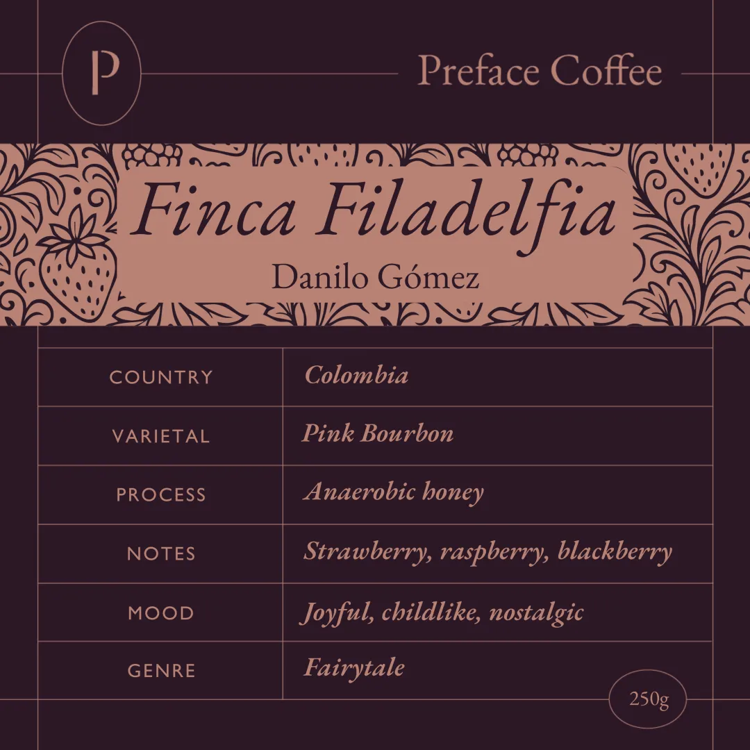 Finca Filadelfia, Danilo Gomez (Colombia, Anaerobic Honey)