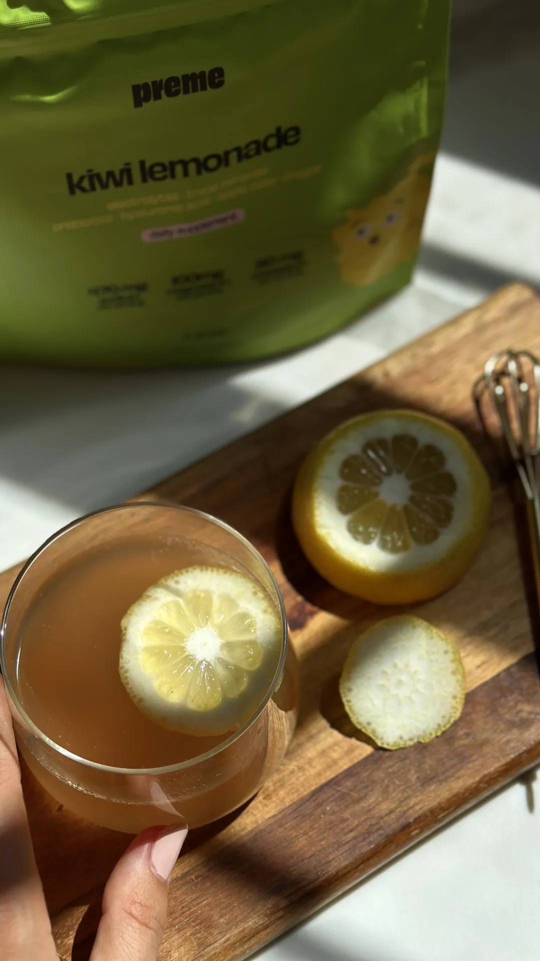 3:1 Gut-Skin Hydration Kiwi Lemonade