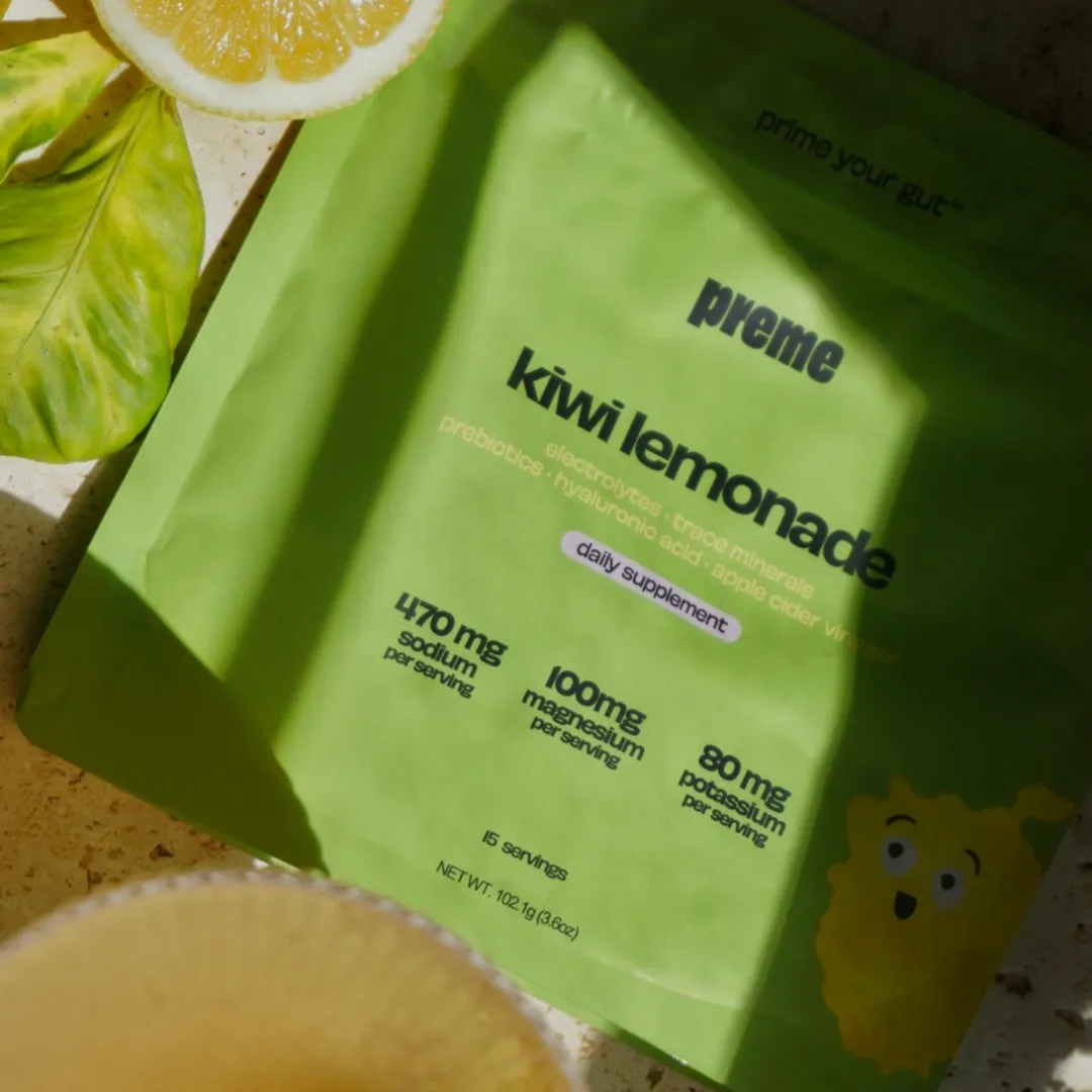 3:1 Gut-Skin Hydration Kiwi Lemonade